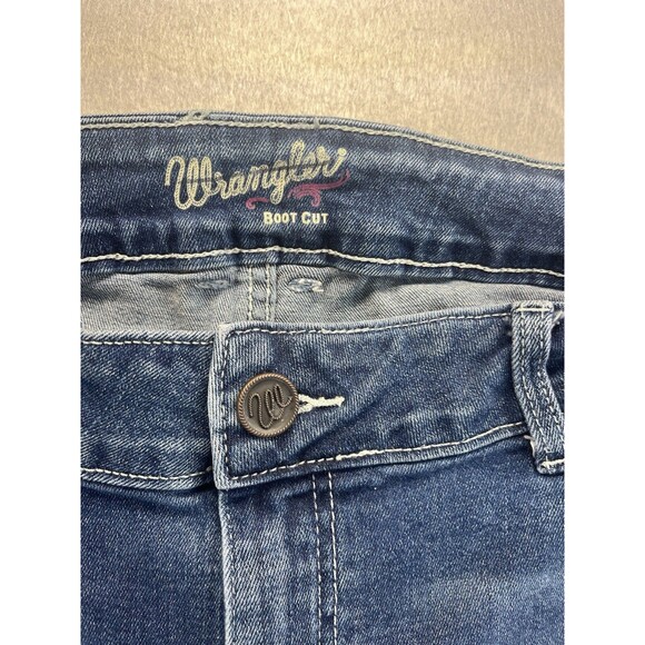 Wrangler Bootcut Western Jeans Womens 12 Riding Rodeo Cowboy Equestrian - Picture 4 of 12